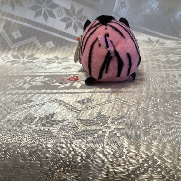 Ty Teeny Ty’s Pennie Pink Zebra Plush 2016 Collectible - Picture 3 of 10